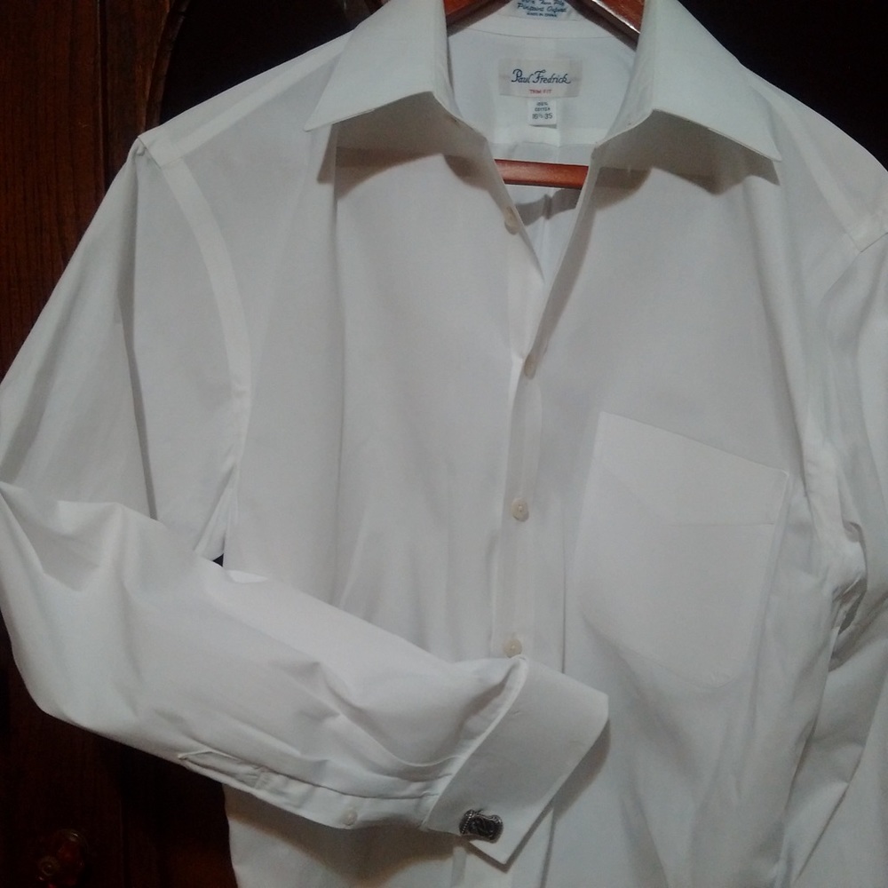 Paul Frederick Men’s Dress Shirt Slim Fit